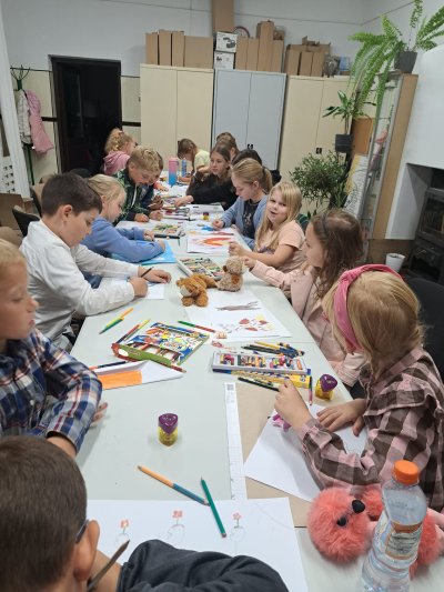 Zajęcia plastyczne 10.10.2023